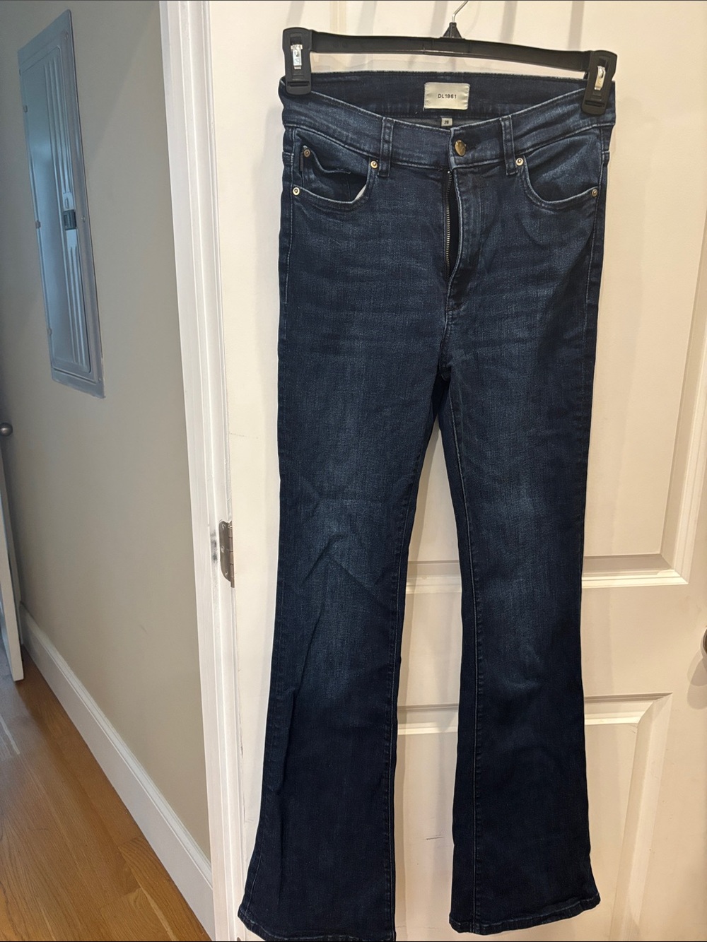 DL1961 Dark Blue Flare Jeans
